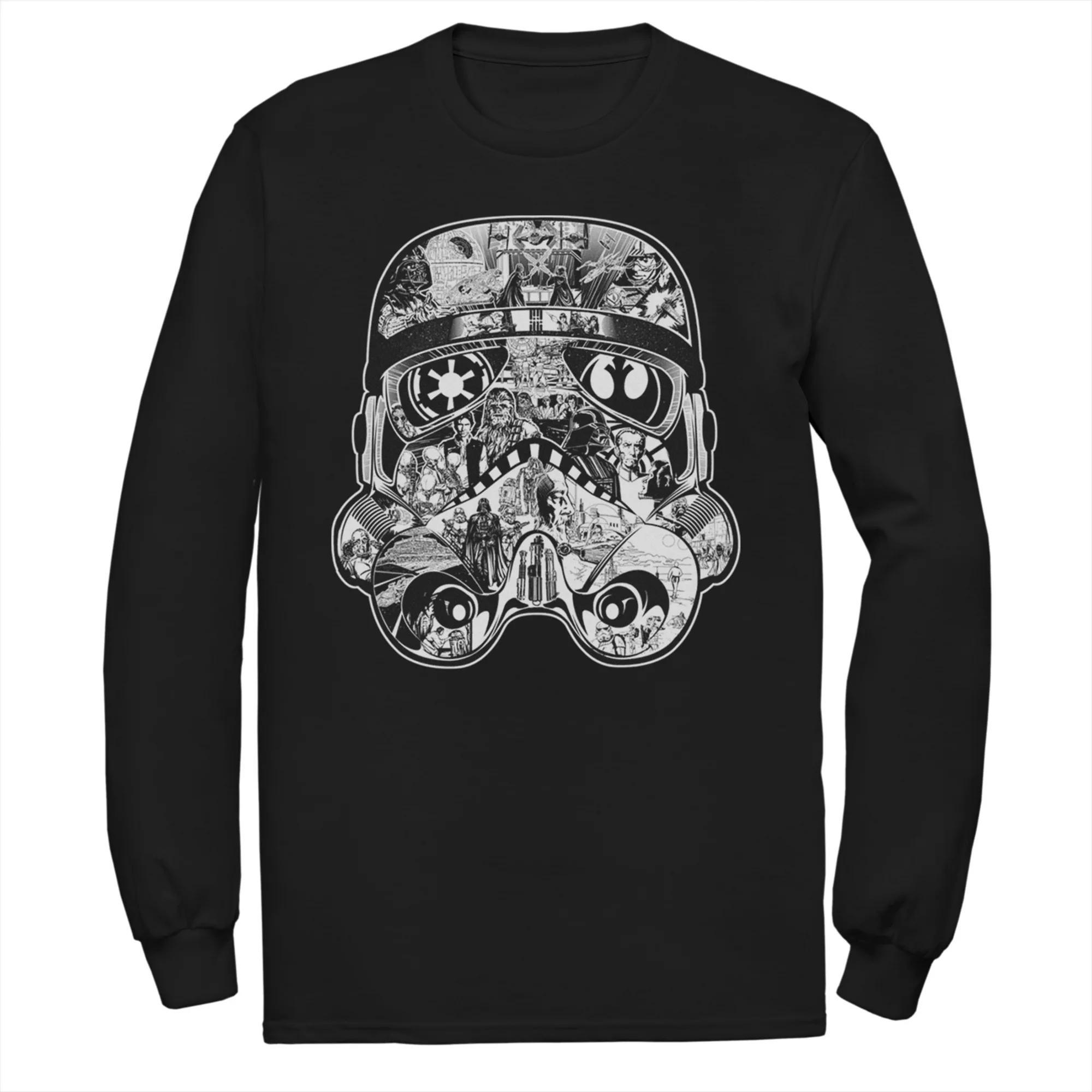 Men's Star Wars Trooper Story Graphic Tee, Size: Large, Black Product Image