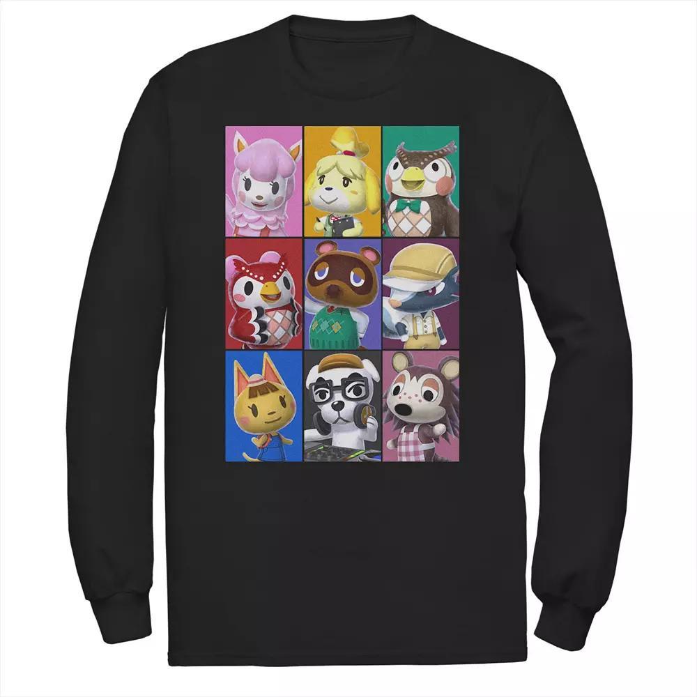 Big & Tall Animal Crossing Town People Tee, Men's, Size: 5XL, Black Product Image