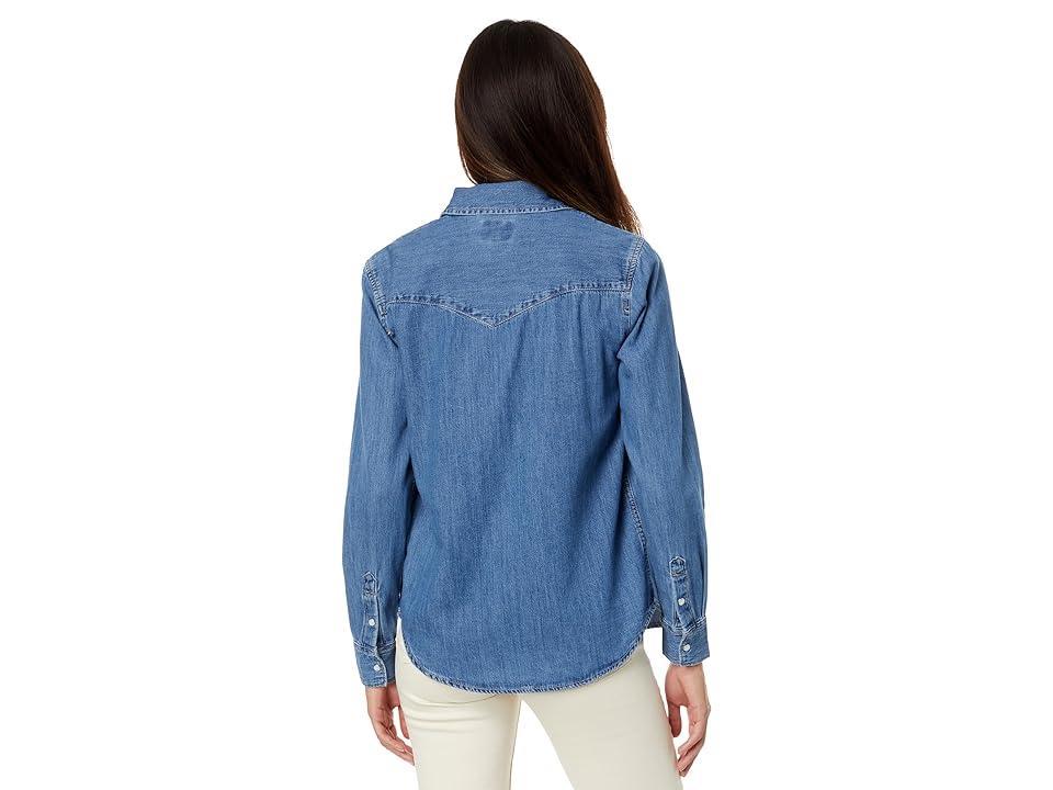 Womens Levis Western Denim Shirt Product Image