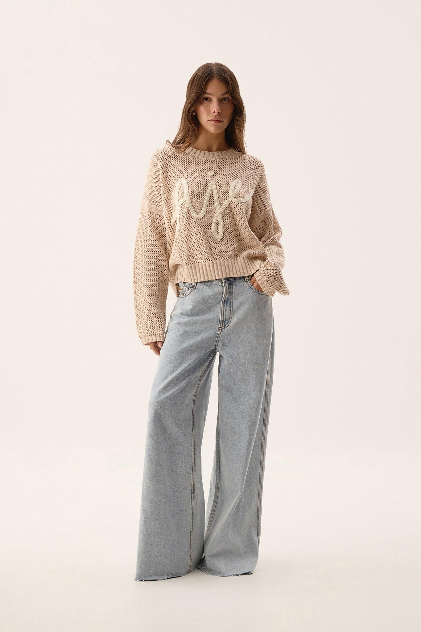 Mural Oversized Logo Jumper Product Image