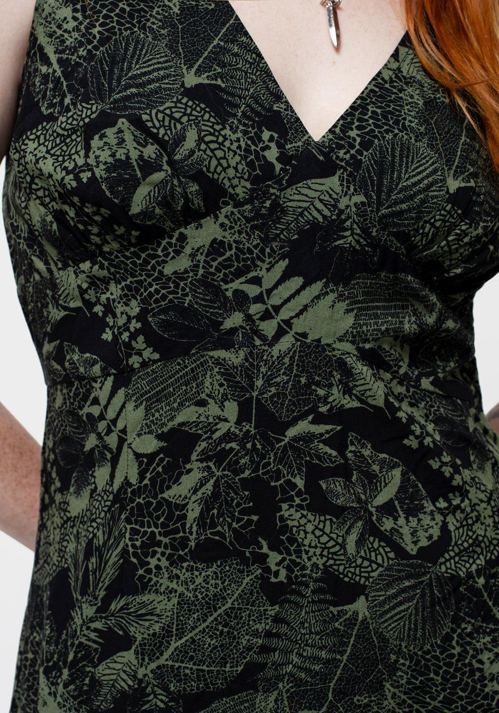 Daphne V-Neck Mini Dress Product Image