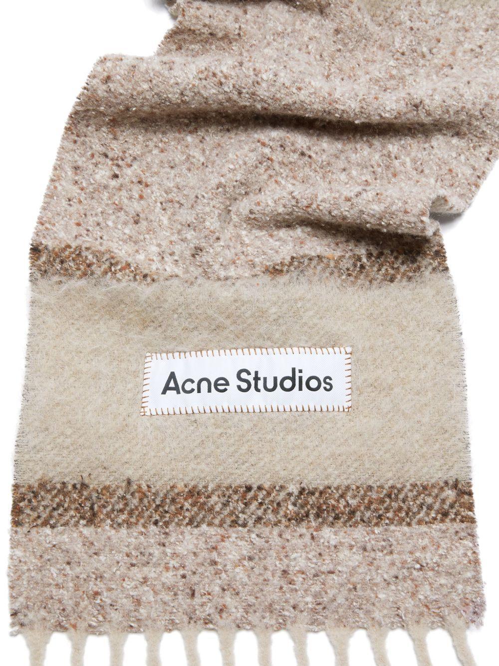 fringed logo scarf Product Image