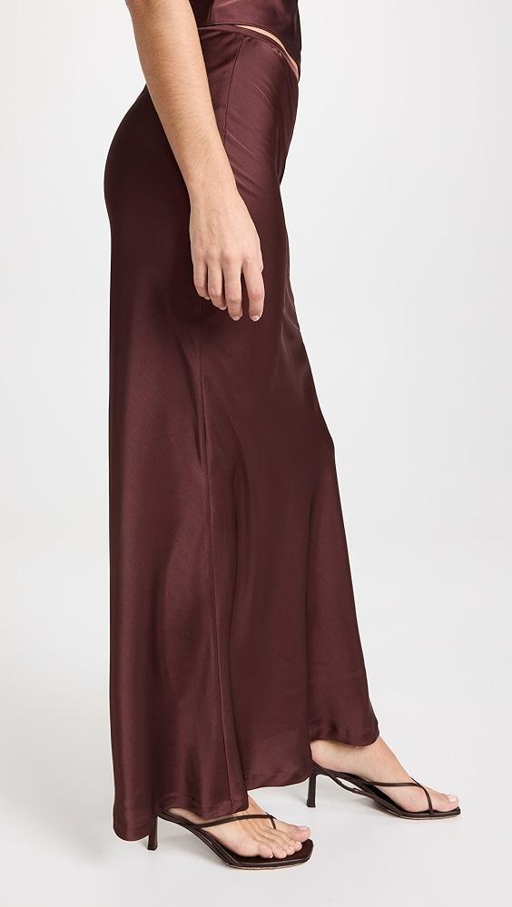 Lioness Hudson Satin Maxi Skirt | Shopbop Product Image