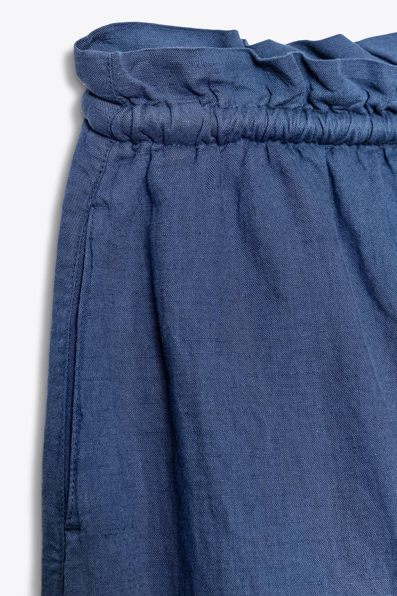 ZW COLLECTION LINEN PANTS Product Image