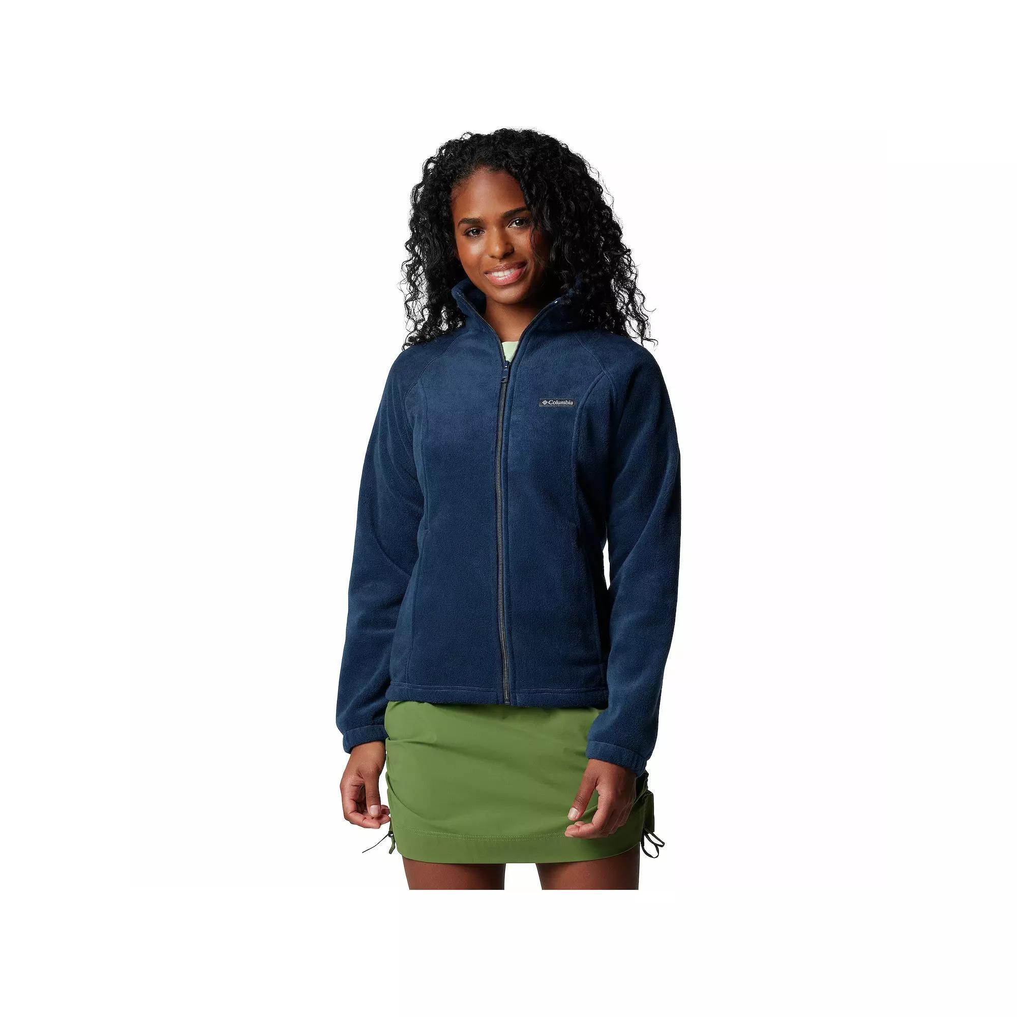Petite Columbia Benton Springs Fleece Jacket, Womens Columbia Blue Product Image