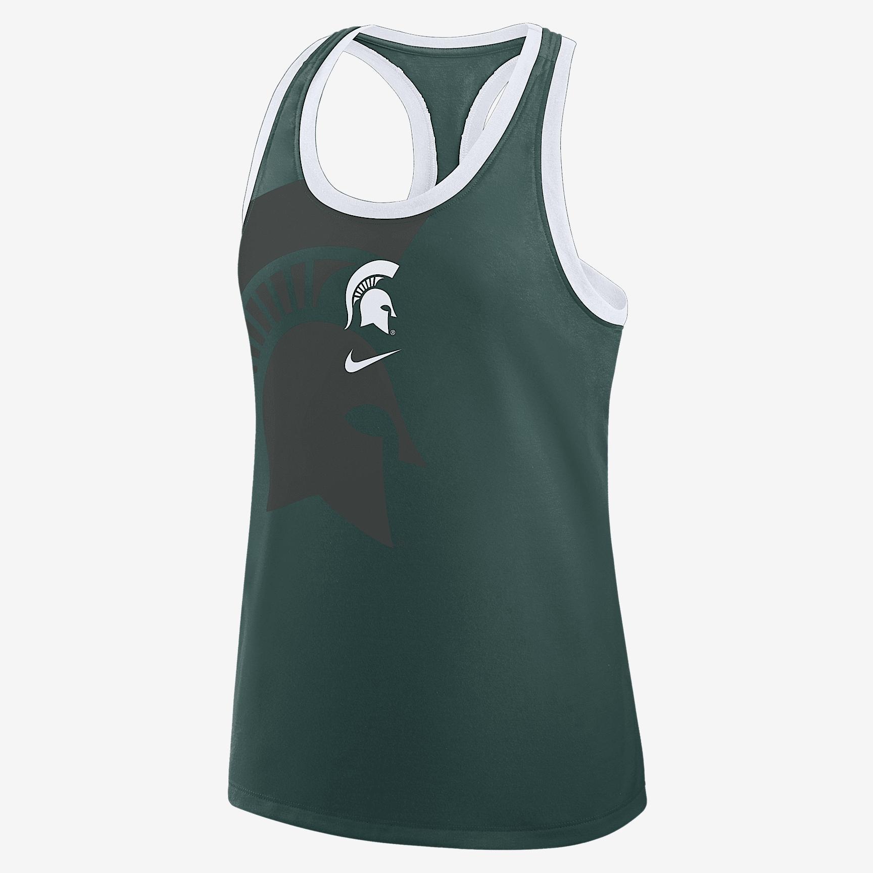 Duke Primetime Shadow Nike Women's College Racerback Tank Top Product Image