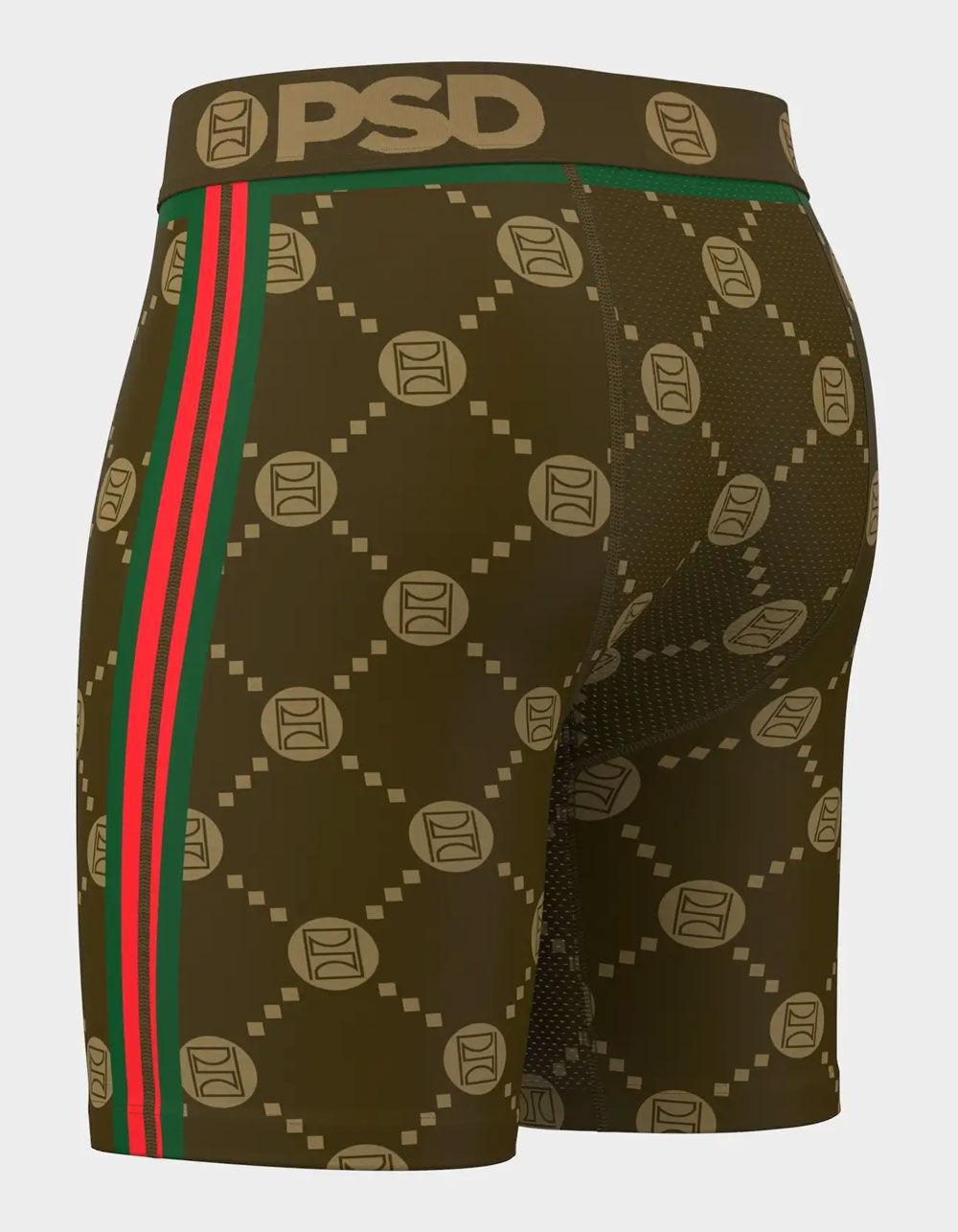 PSD Emblem Lux Brown Mens Boxer Briefs Product Image