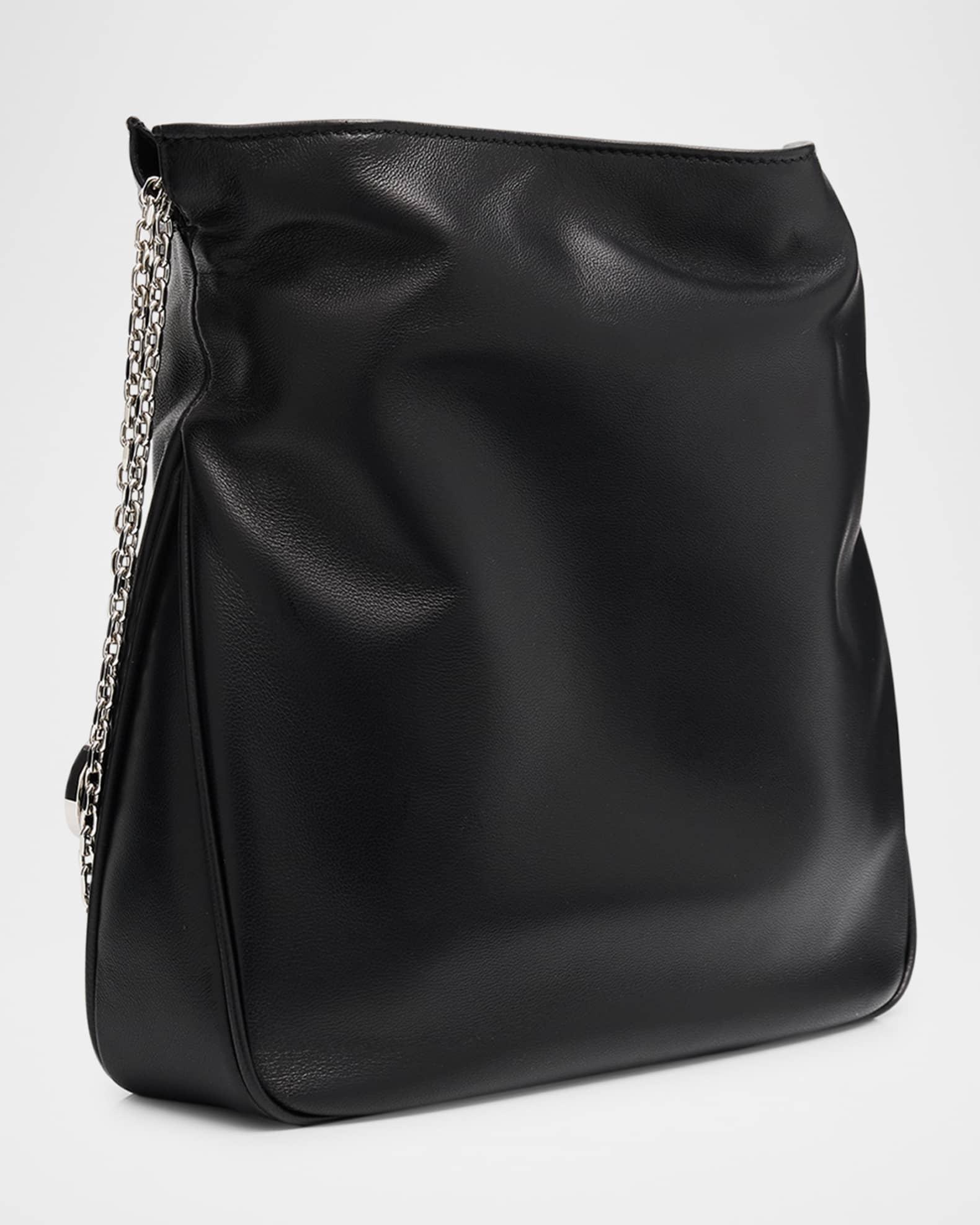 Mini Crystal Buckle Nappa Leather Pouch Bag Product Image