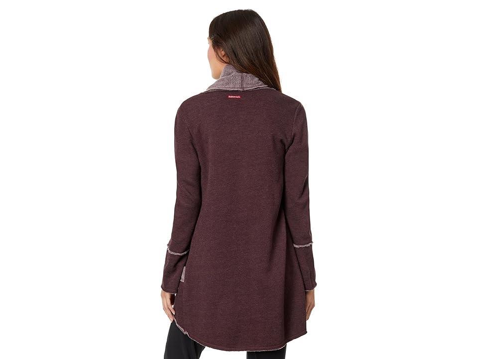 Champion Powerblend Relaxed Crew (Terracotta Pink Pe Heather) Women's Clothing Product Image