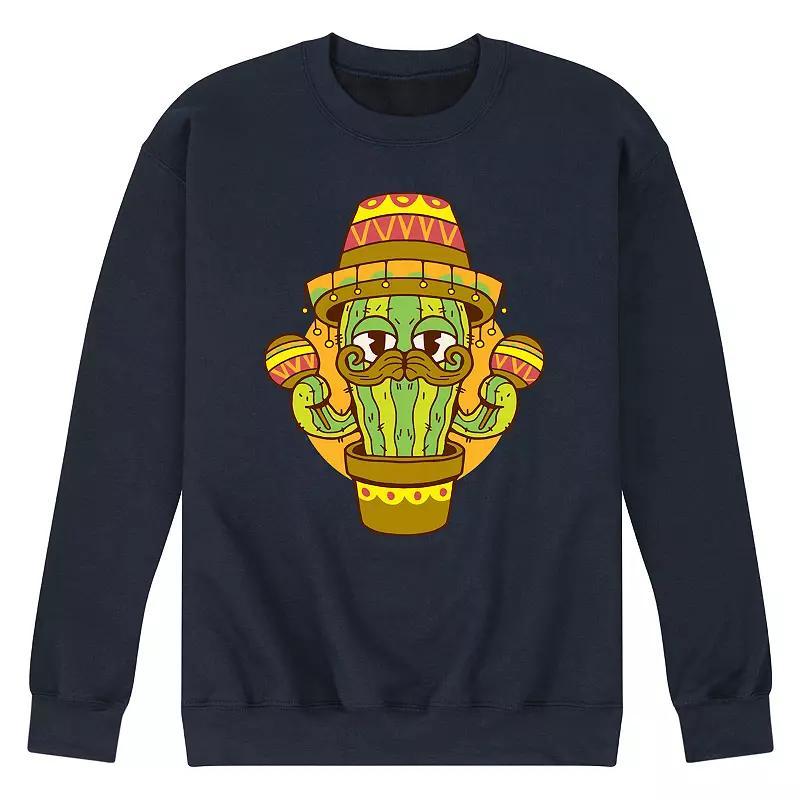 Disneys Lilo & Stitch Mens Stitch USA Sweatshirt Blue Product Image