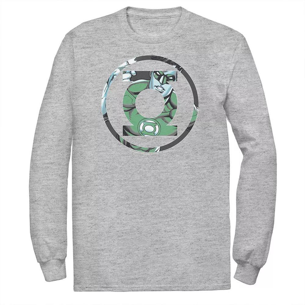 Mens DC Comics Green Lantern Face Logo Tee Product Image