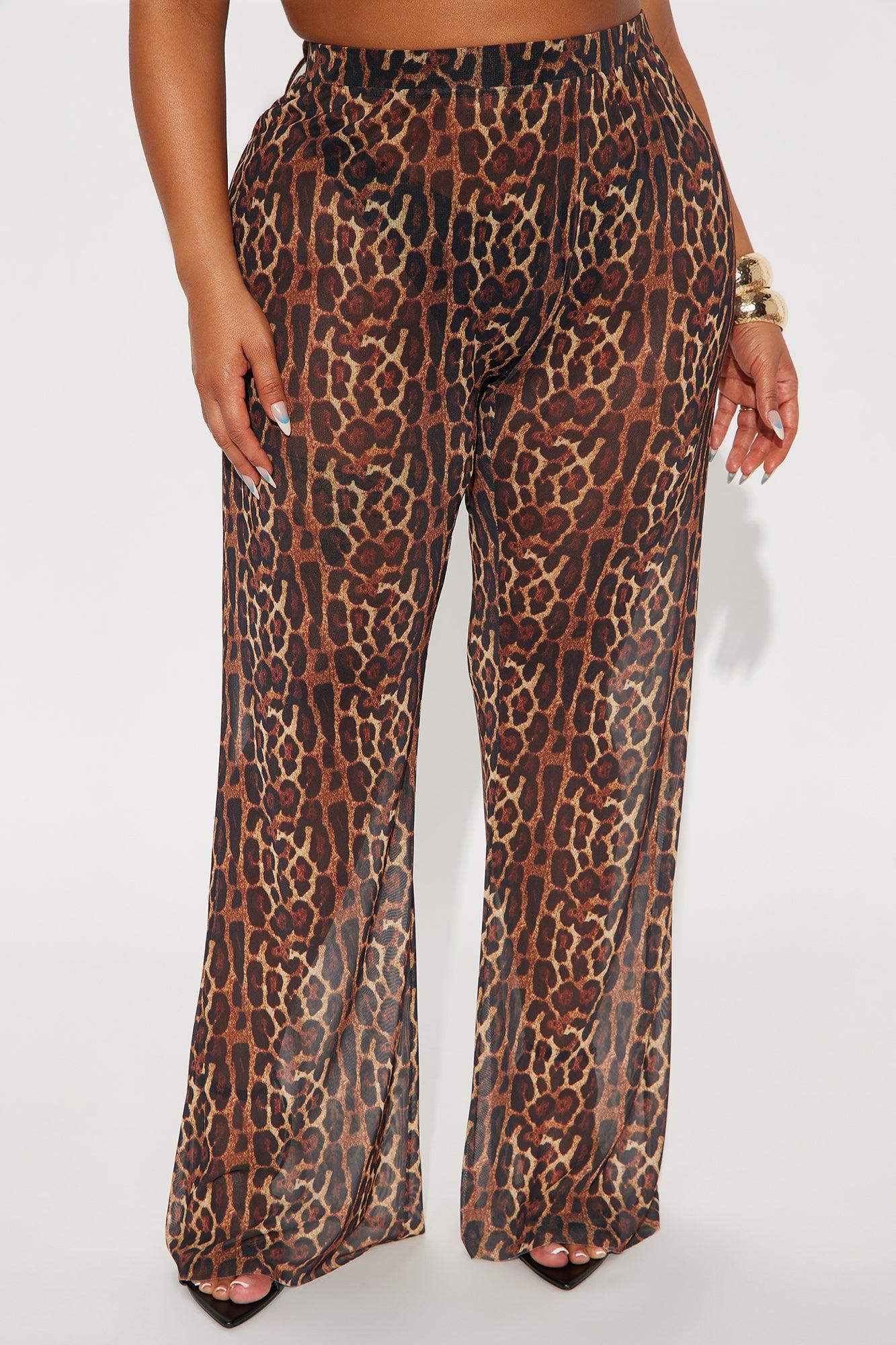 Maui Mesh Swim Cover Up Pant - Brown/combo Product Image
