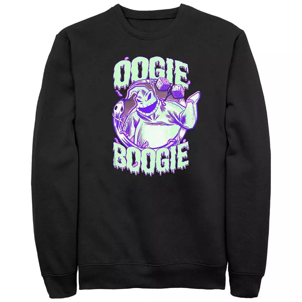 Disney's The Nightmare Before Christmas Oogie Boogie Men's Graphic Fleece, Size: Large, Black Product Image