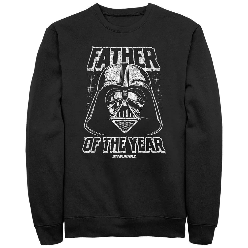 Men's Star Wars Father Of The Year Graphic Fleece, Size: Medium, Black Product Image