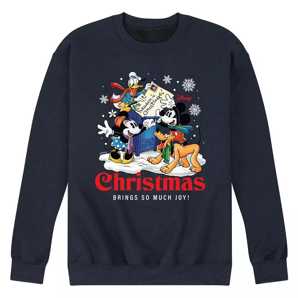 Disney's Men's Christmas Brings So Much Joy, Size: Small, Black Product Image