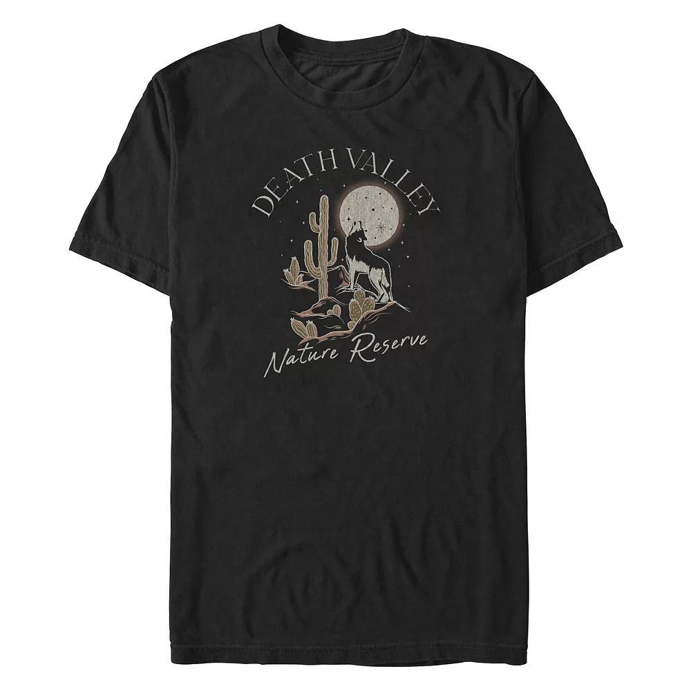 Big & Tall Death Valley Nature Reserve Graphic Tee, Men's, Size: 3XL Tall, Black Product Image