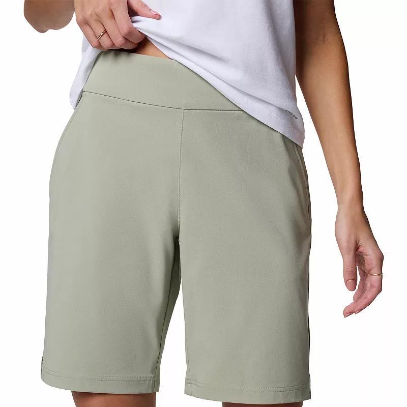 Women's Columbia All Seasons 9-in. Long Shorts, Size: XXL, Black Product Image