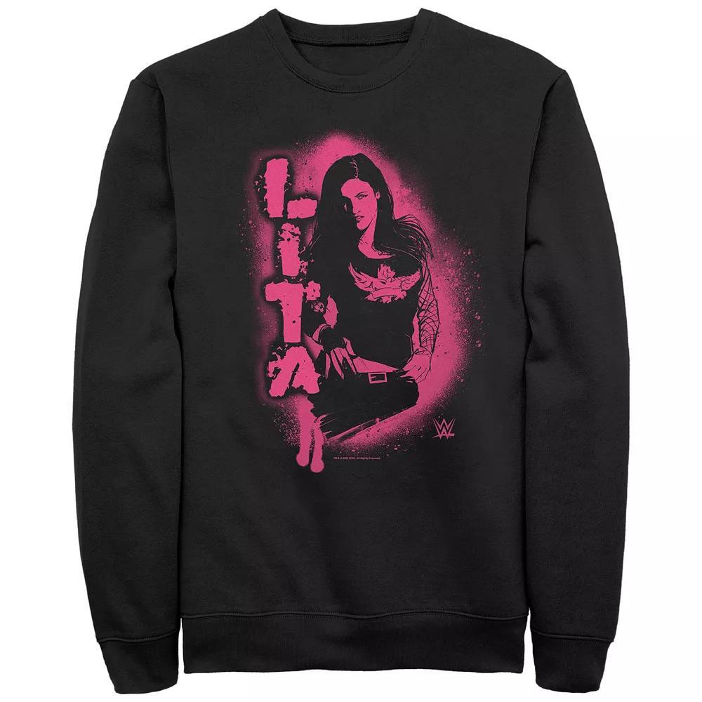 Men's Stencil Lita Graphic Fleece, Size: Large, Black Product Image