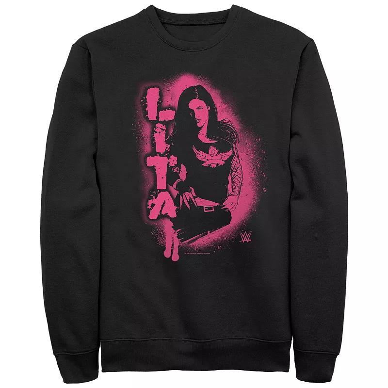 Men's Stencil Lita Graphic Fleece, Size: Large, Black Product Image