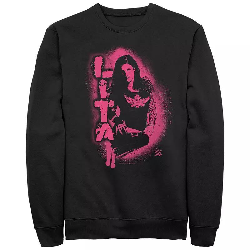 Men's Stencil Lita Graphic Fleece, Size: XXL, Black Product Image