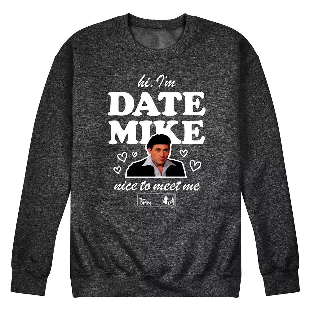 Mens The Office Hi IM Date Mike Sweatshirt Product Image