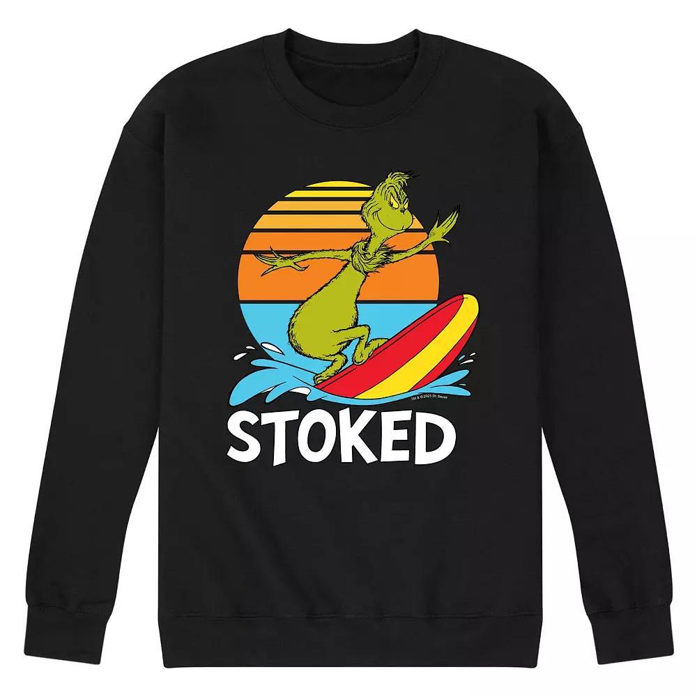 Mens Licensed Character CocaCola Cant Beat the Real Thing Graphic Sweatshirt Product Image
