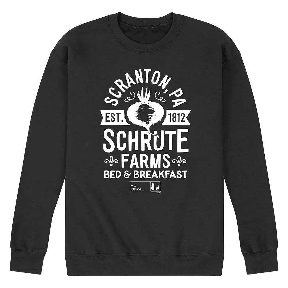 Disneys Mickey Mouse & Friends Mens Gourd Times With Best Friends Fleece Sweatshirt Product Image