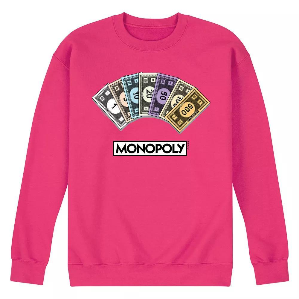 Mens Monopoly Money Stack Fleece Sweatshirt Product Image