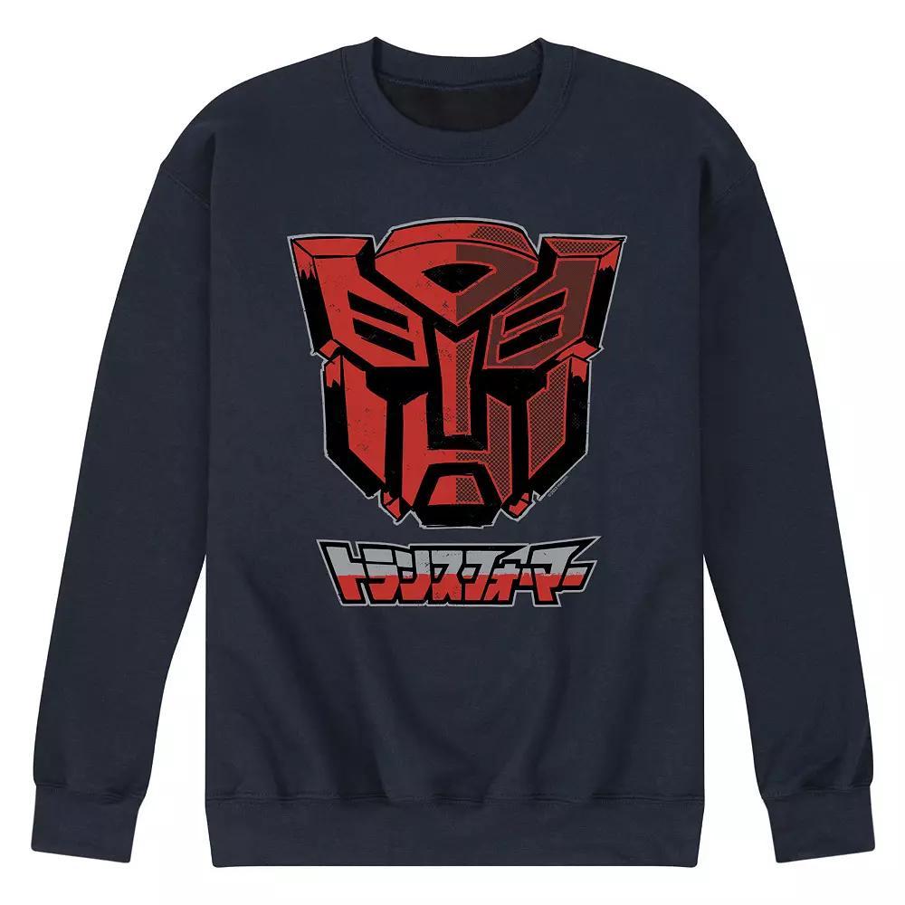 Mens Its Okay to Feel Everything Fleece Sweatshirt Blue Product Image