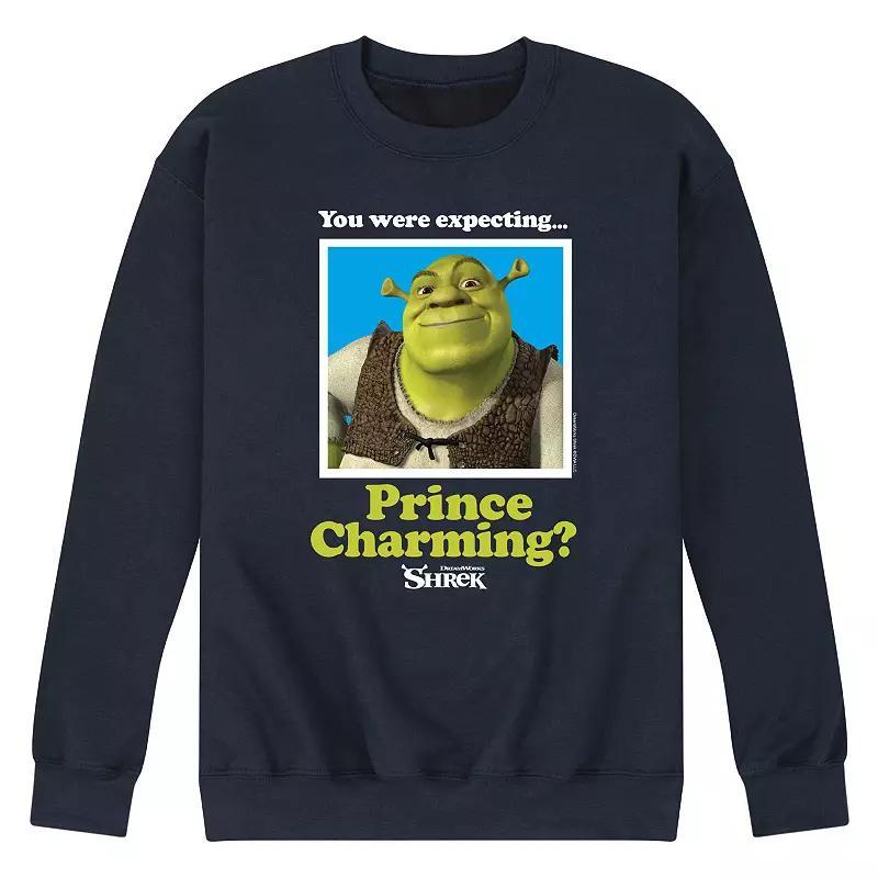 Mens Shrek Prince Charming Sweatshirt Blue Product Image