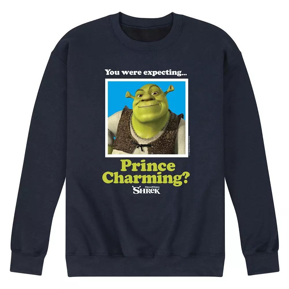 Mens Shrek Prince Charming Sweatshirt Blue Product Image