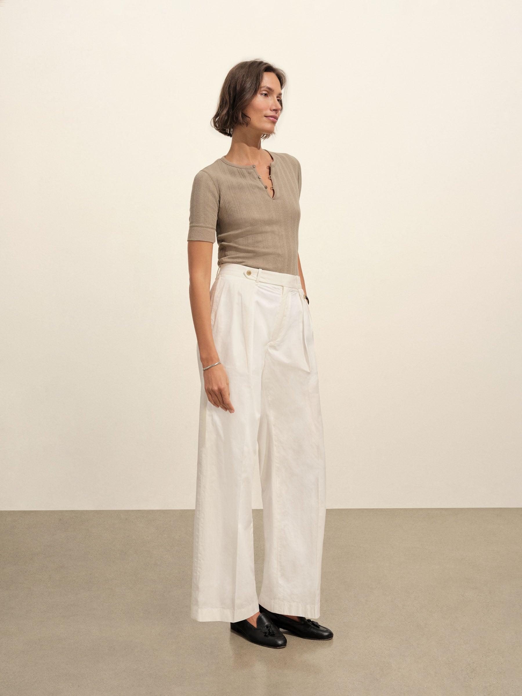 Marsh Fern Heirloom Rib Base Henley Product Image