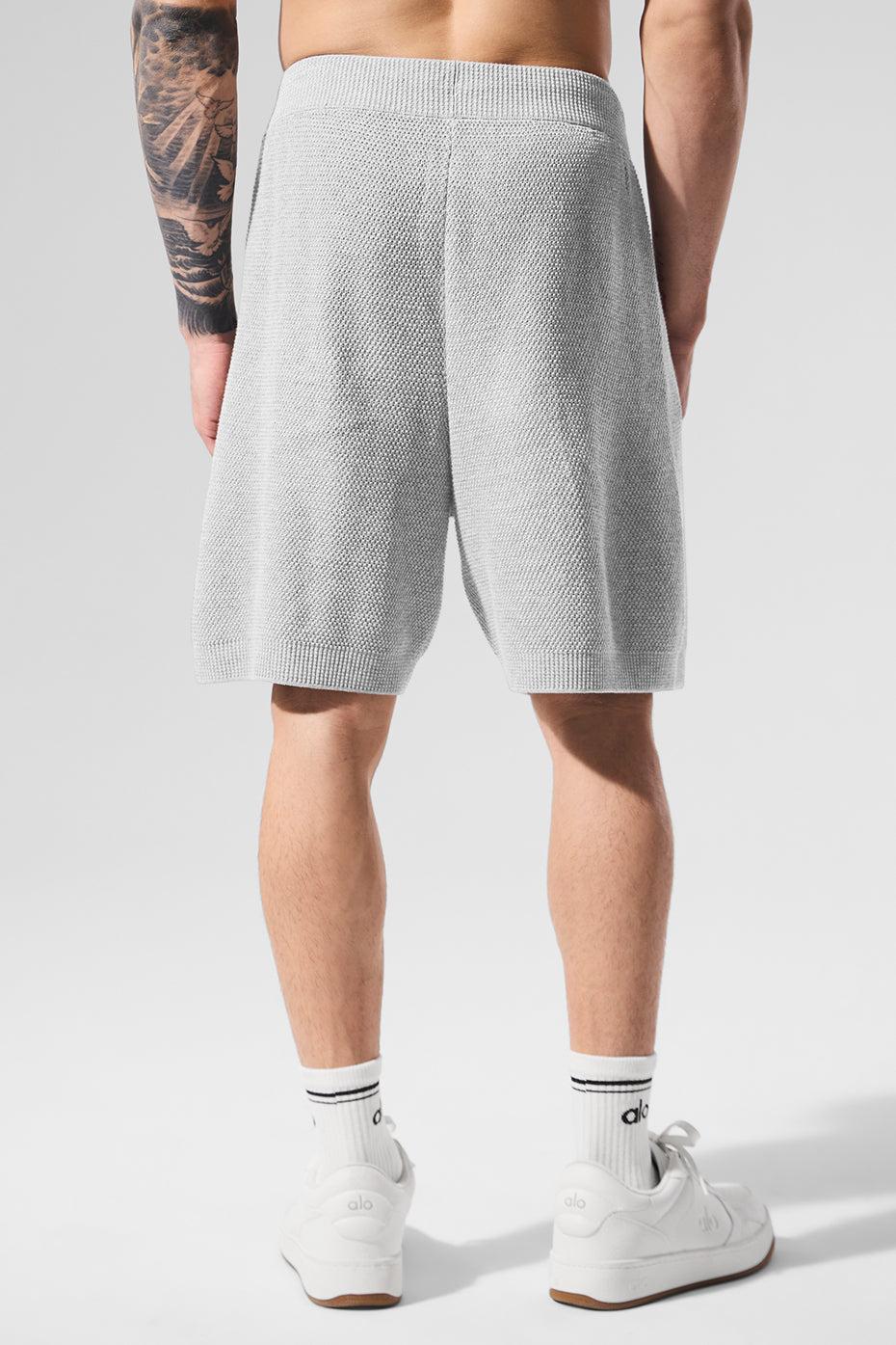 7" Sports Club Sweater Knit Short - Athletic Heather Grey Product Image