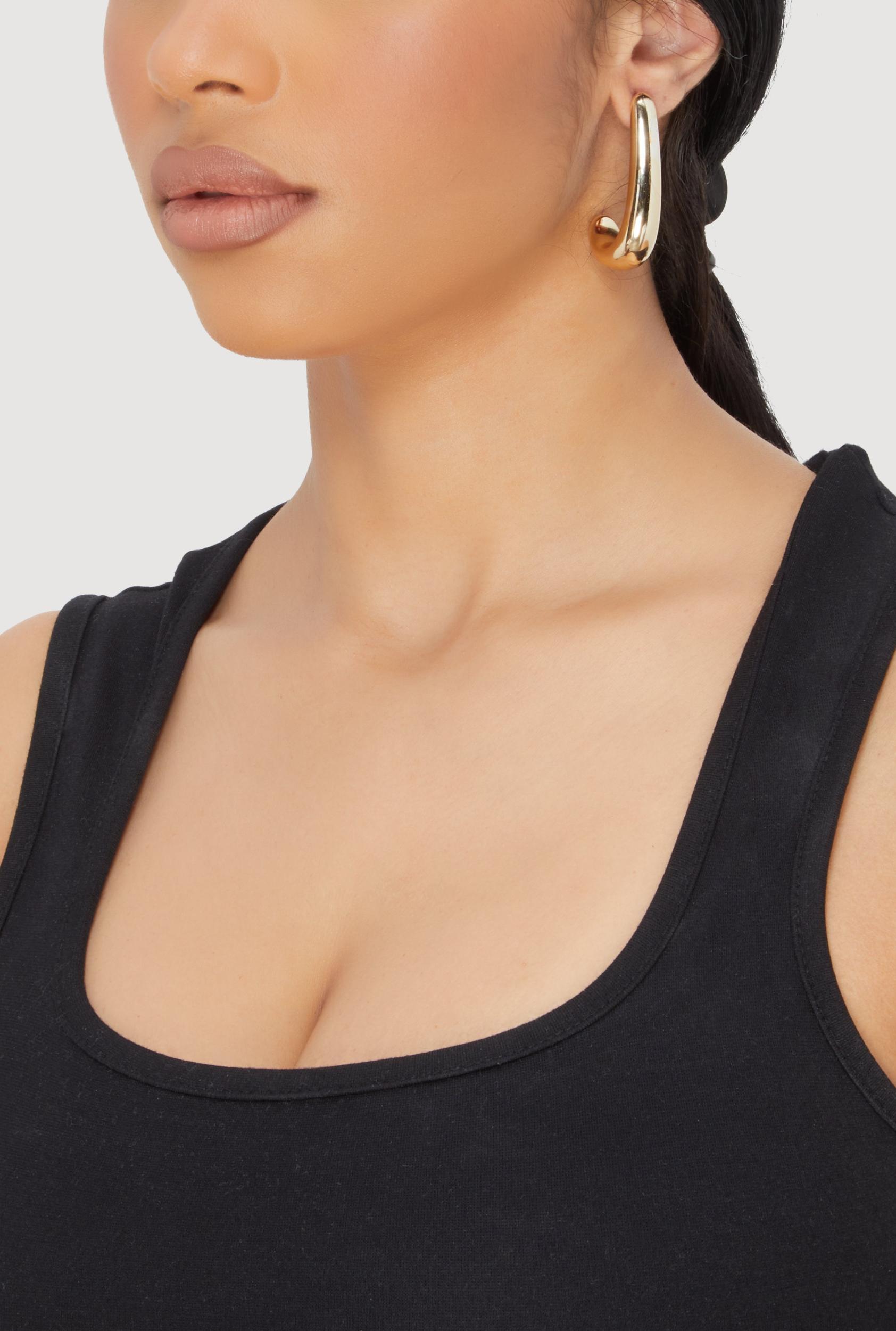 Faux Pearl Rhinestone Beaded Layered Necklace with Drop Earrings Male Product Image