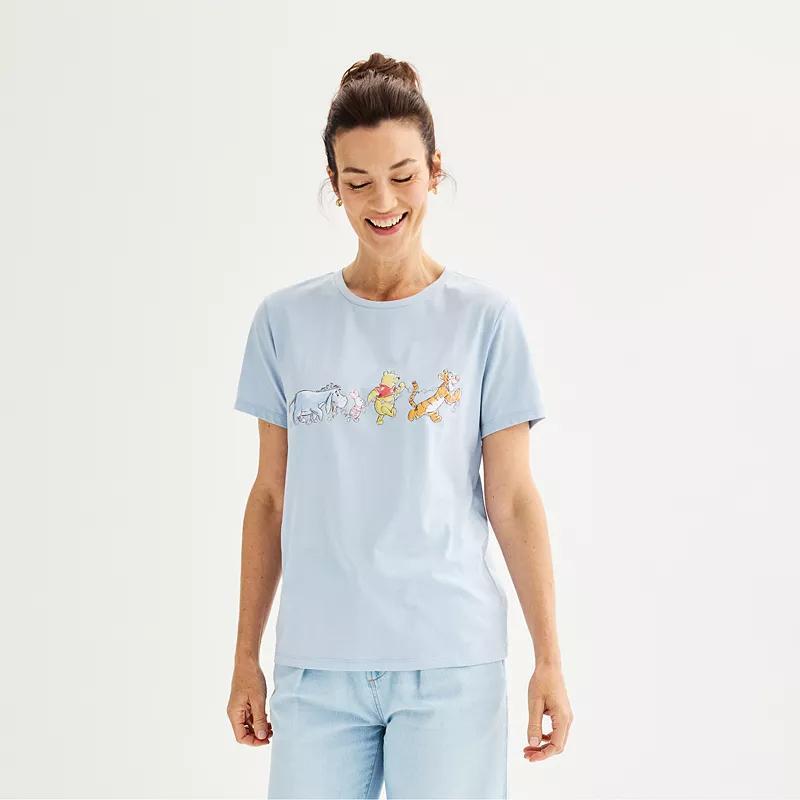 Disneys Winnie the Pooh Womens Short Sleeve Tee Product Image