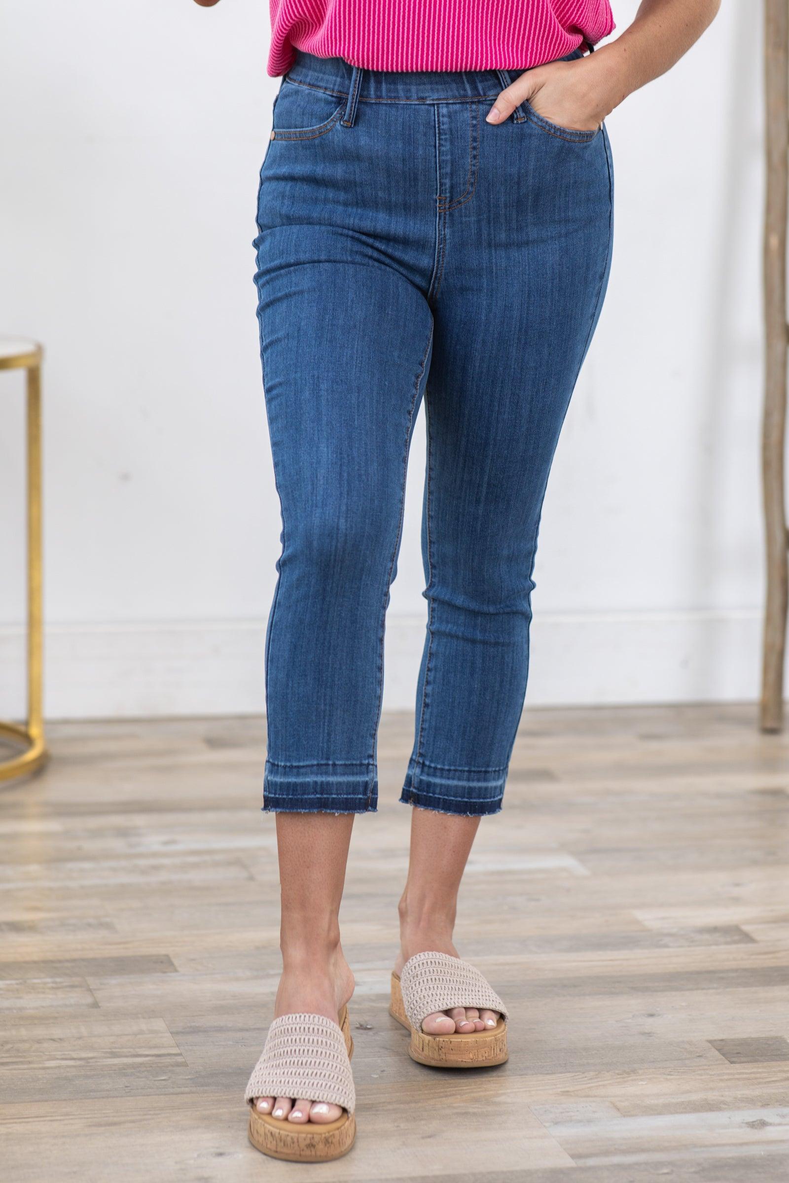 Judy Blue Ultimate Comfort Pull On Capris Product Image