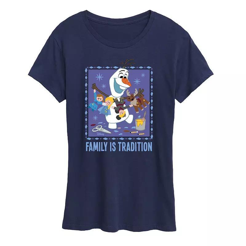 Disney's Frozen 2 Women's Tradition Graphic Tee, Girl's, Size: XL, Heather Grey Product Image