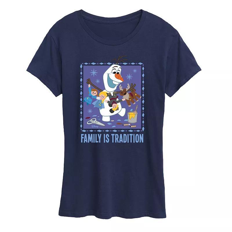 Disney's Frozen 2 Women's Tradition Graphic Tee, Girl's, Size: XL, Heather Grey Product Image