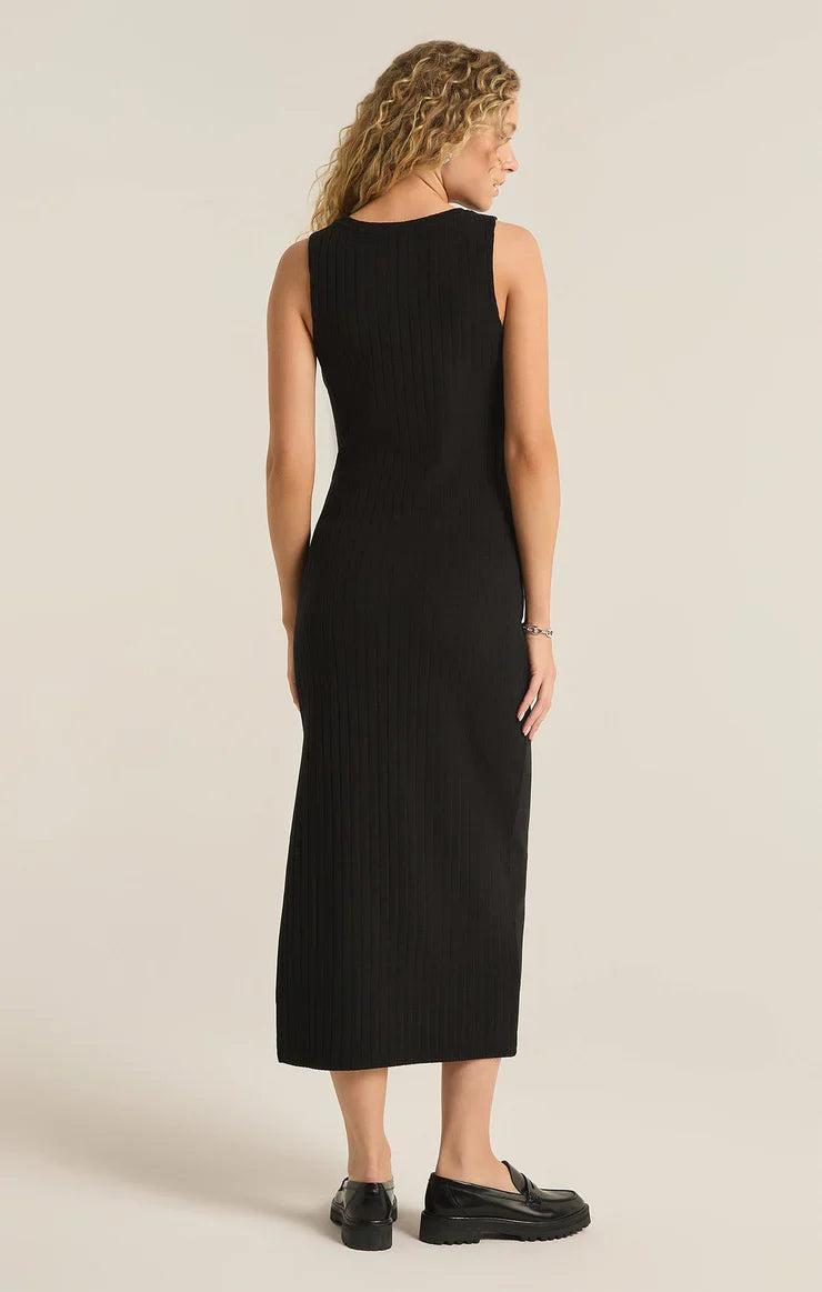 Z Supply Raewyn Dress in Black Product Image