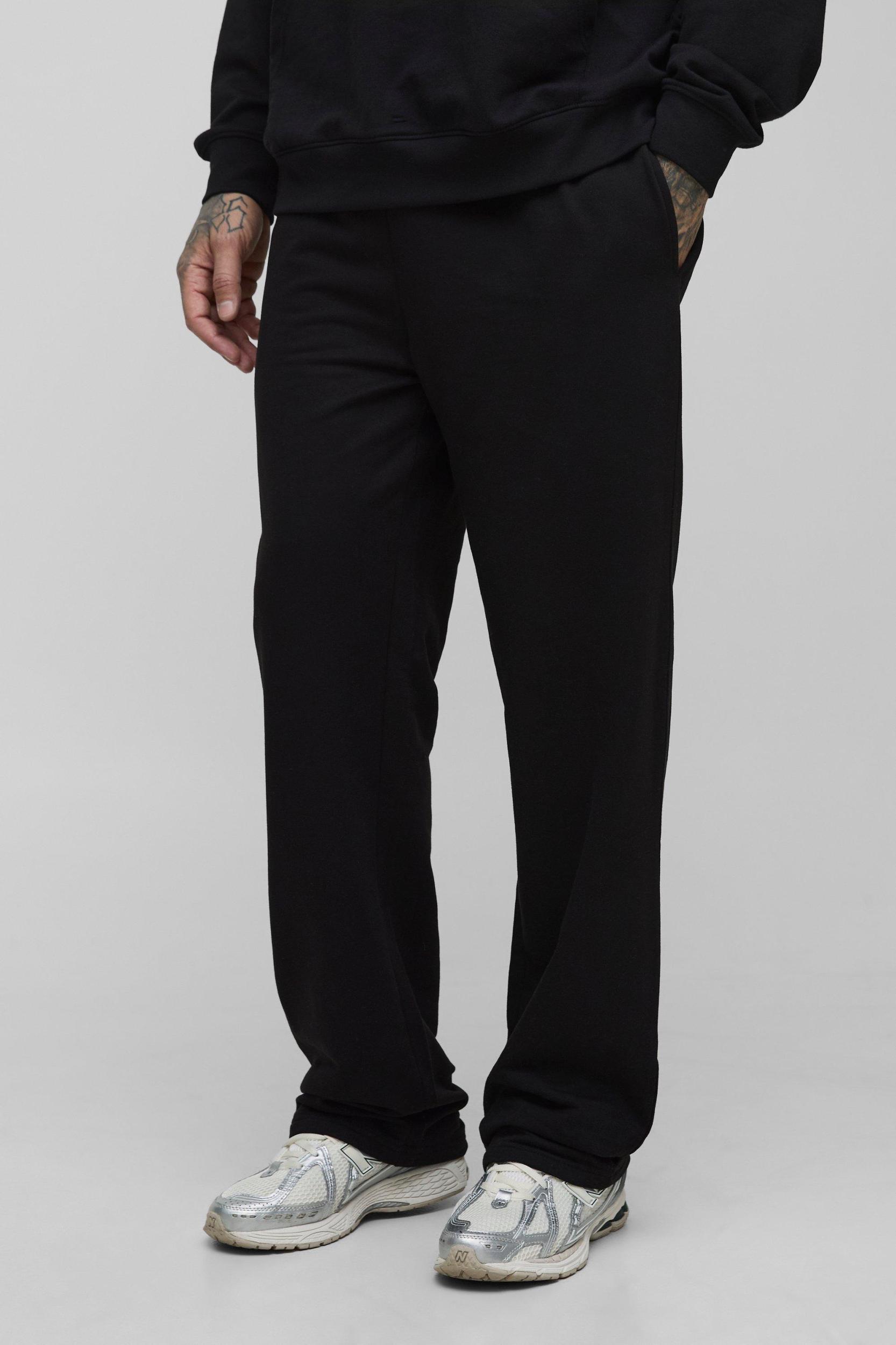Tall Lightweight Straight Fit Basic Sweatpants | boohooMAN USA Product Image