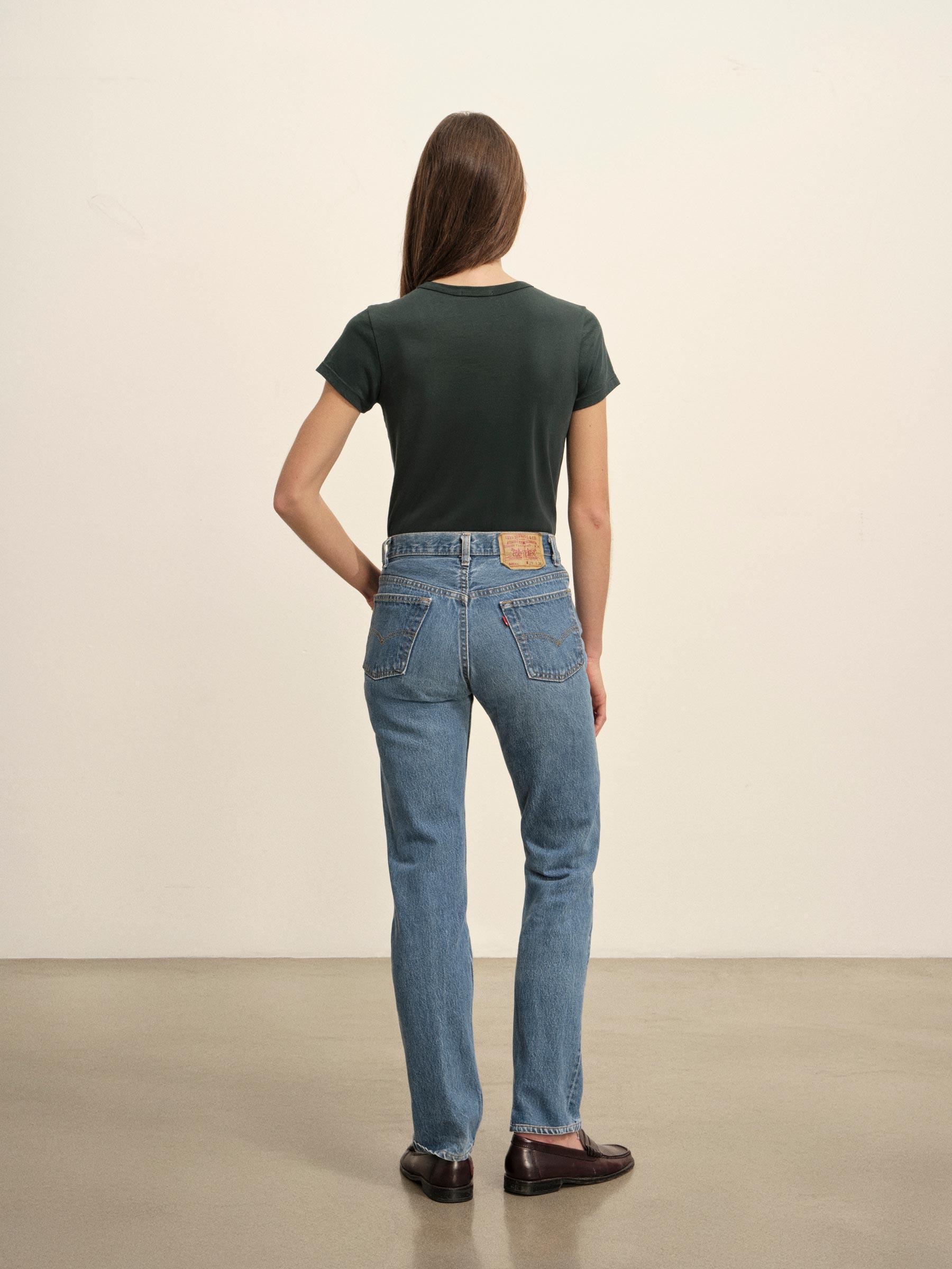 Seagrass Pima Slim Crew Product Image