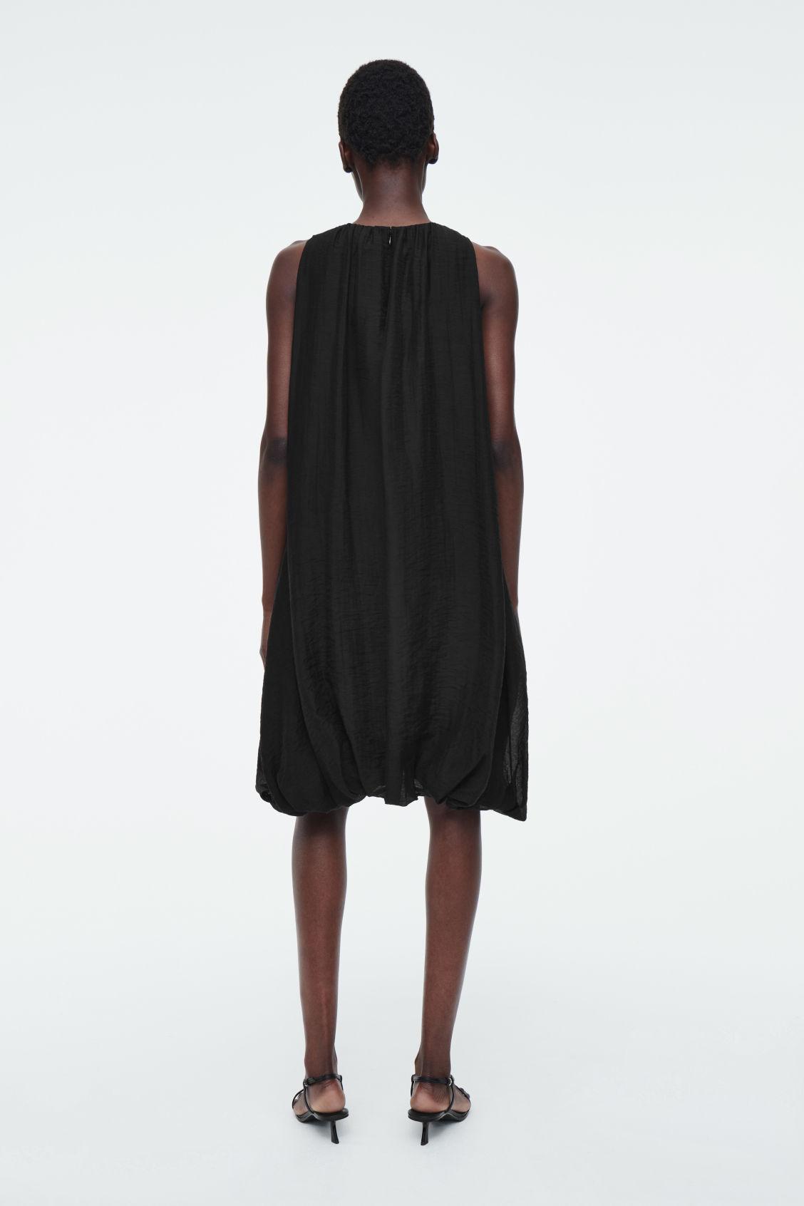 BUBBLE-HEM MINI DRESS Product Image