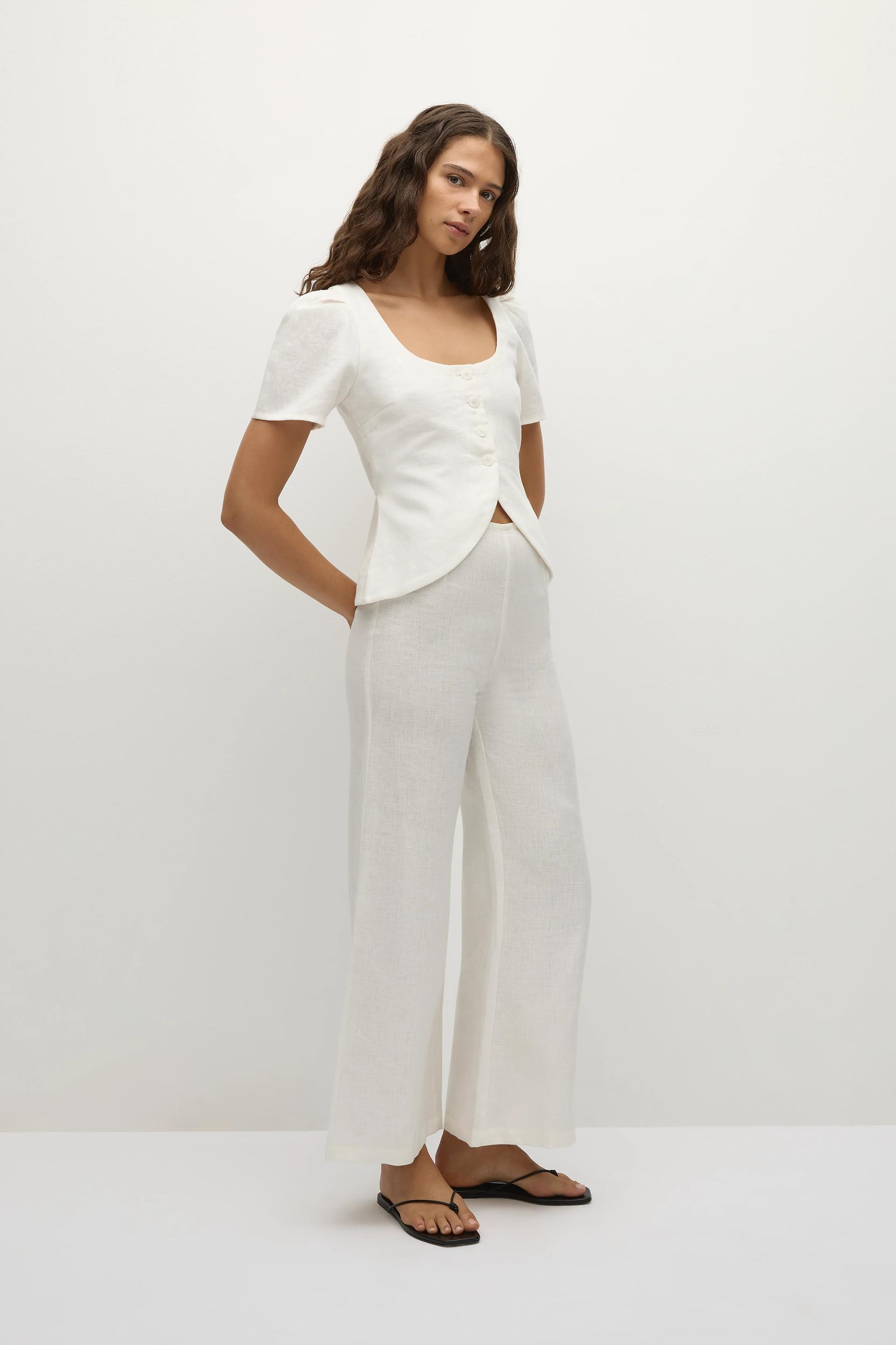 Eloise Mini Dress White Product Image