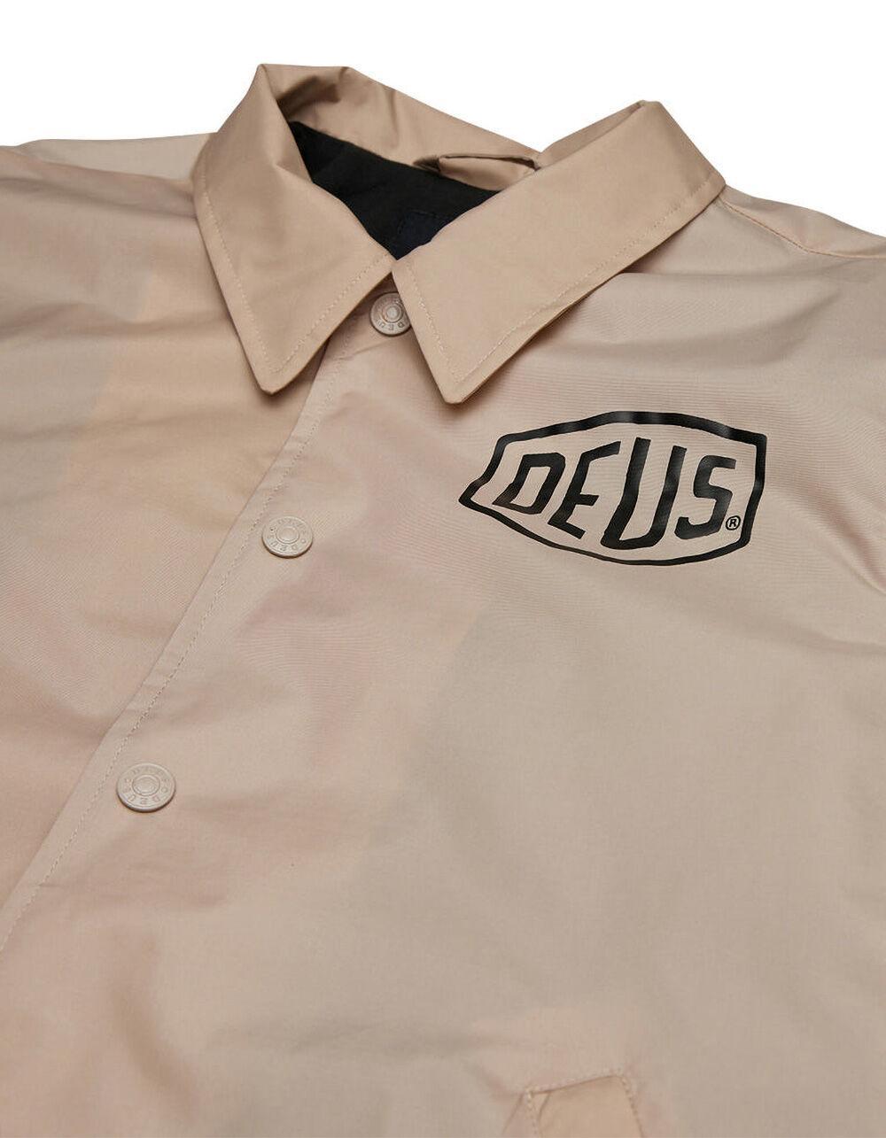 DEUS EX MACHINA Tokyo Mens Coach Jacket - KHAKI Product Image