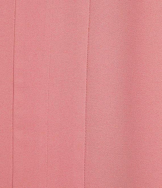 Kasper Crepe V-Neck Sleeveless Blouse Product Image