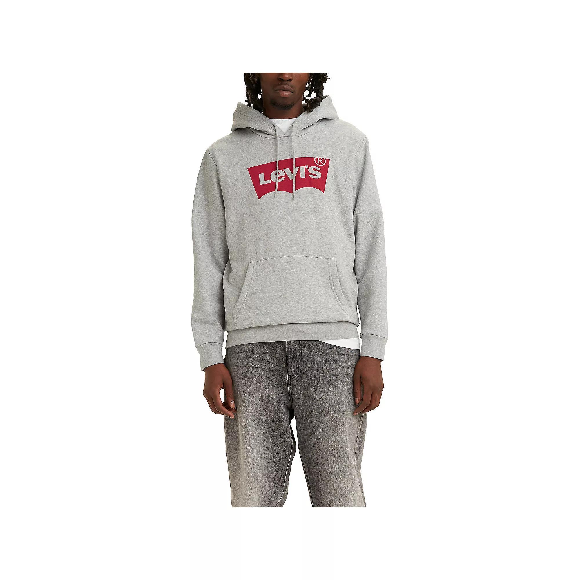 Levis Long-Sleeve Batwing Graphic Fleece Hoodie Product Image