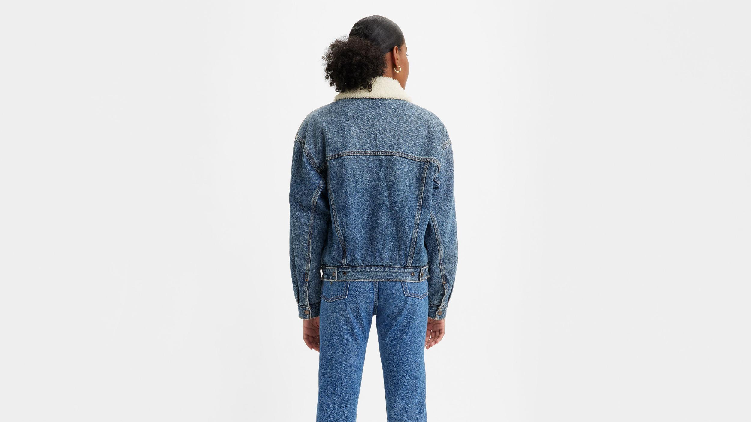 90s Sherpa Trucker Jacket Product Image