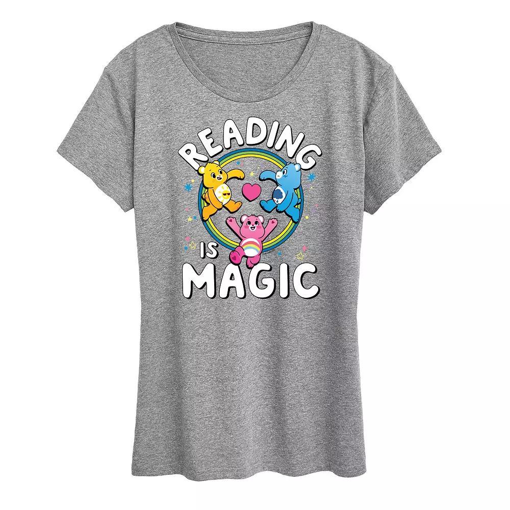 Womens Care Bears Reading Is Magic Graphic Tee Product Image