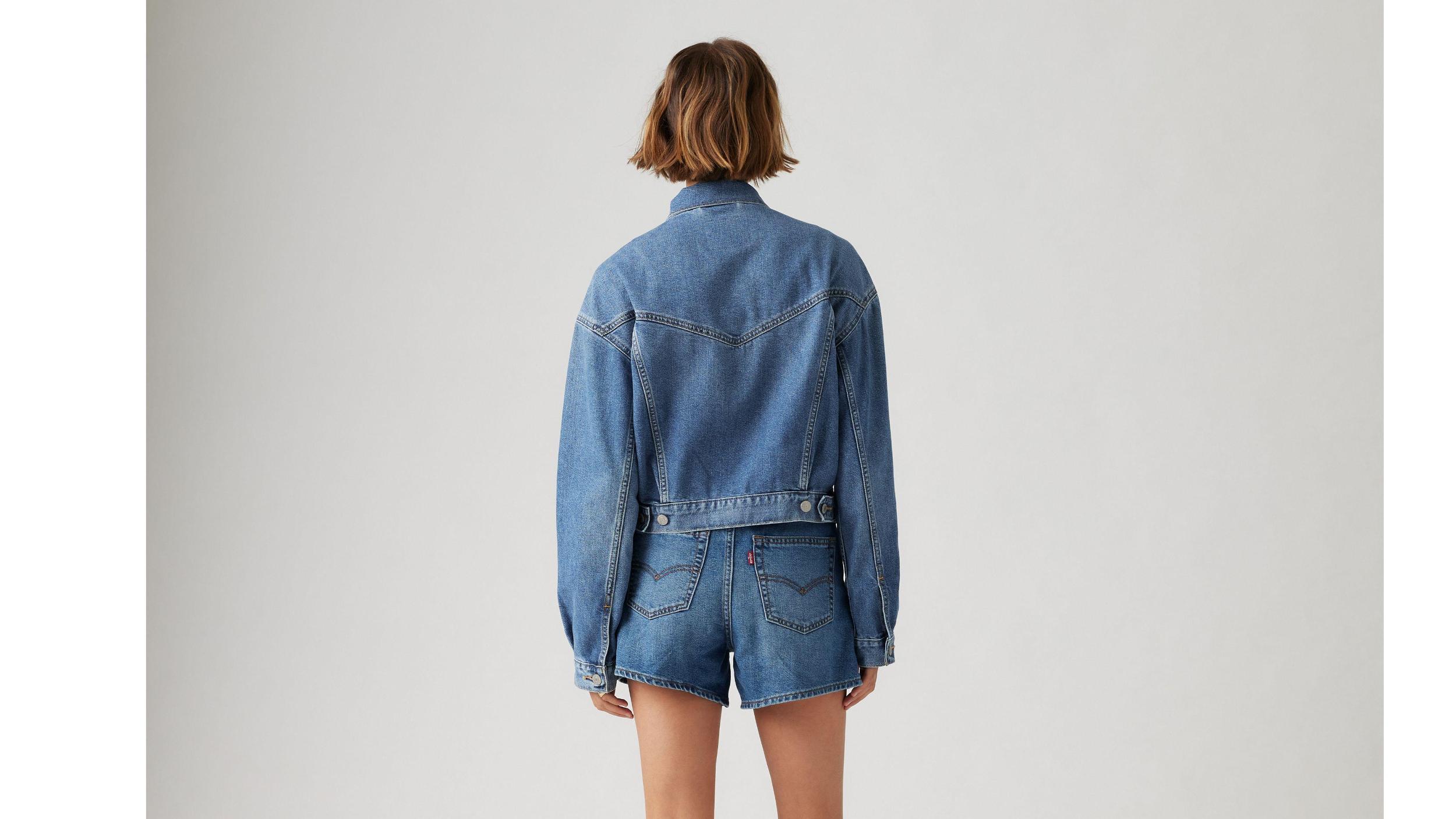Shrunken '90s Trucker Jacket Product Image