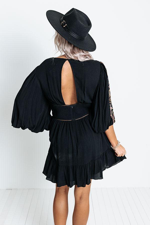 Prosecco And Poise Embroidered Dress Product Image